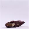 Wonders Triana Hidden Wedge Bow Pump - Burgundy Leather